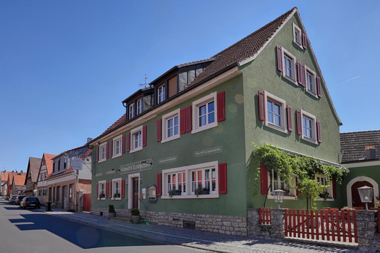 Landhotel Schwab - By Homekeepers Schwarzach am Main Exteriör bild