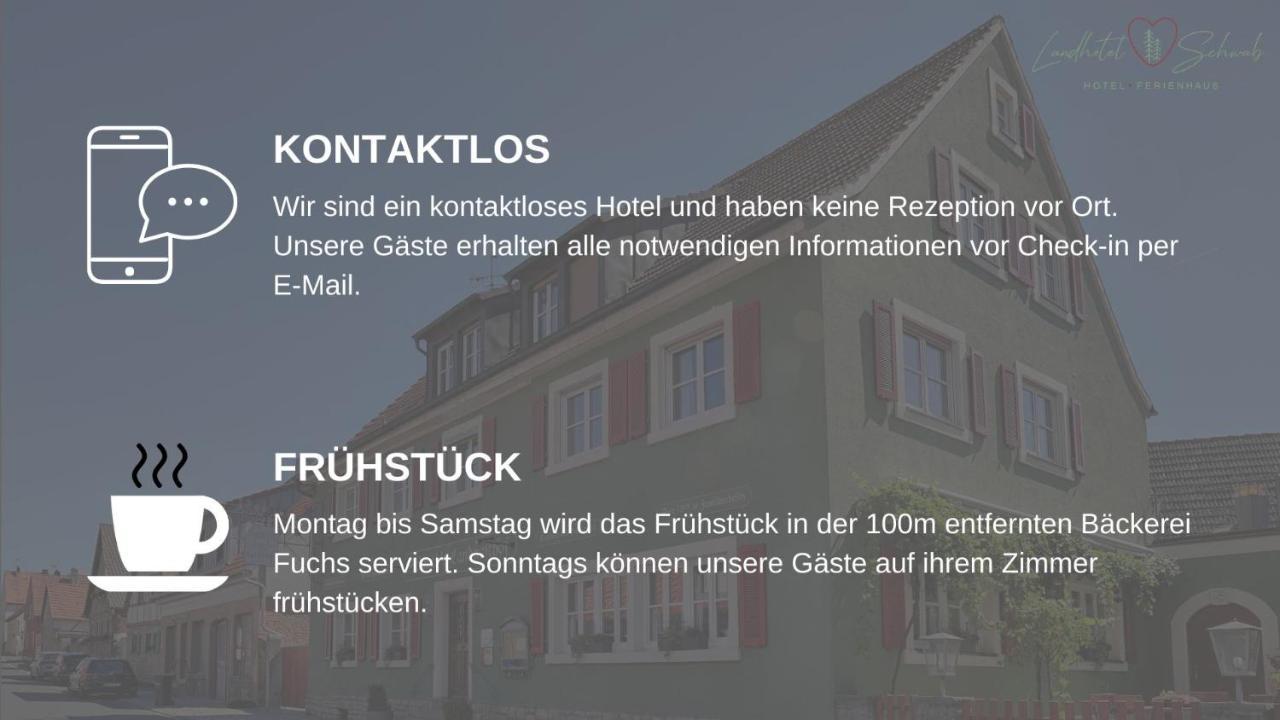 Landhotel Schwab - By Homekeepers Schwarzach am Main Exteriör bild